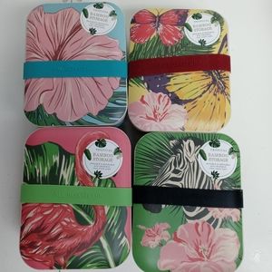 4 Eco One Bento Box Bamboo Storage Contain…